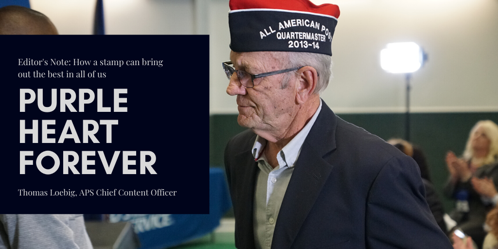 Editor's Note: How a stamp can bring out the best in all of us